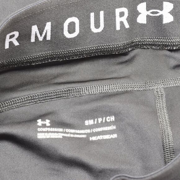 Under Armour Polyester Gray Size S Compression Heatgear Skinny Legging Pull On - Picture 8 of 8